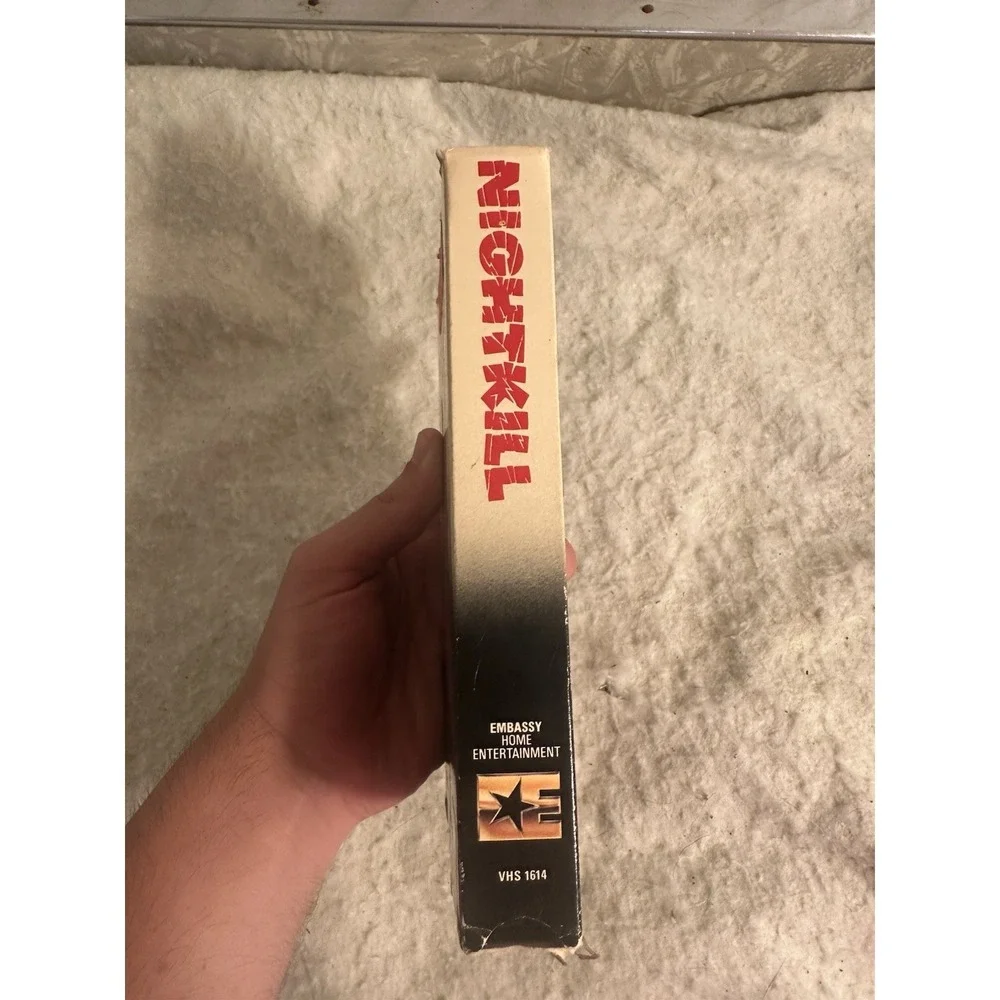 Nightkill VHS VCR Video Tape Used Movie Horror Embassy Release